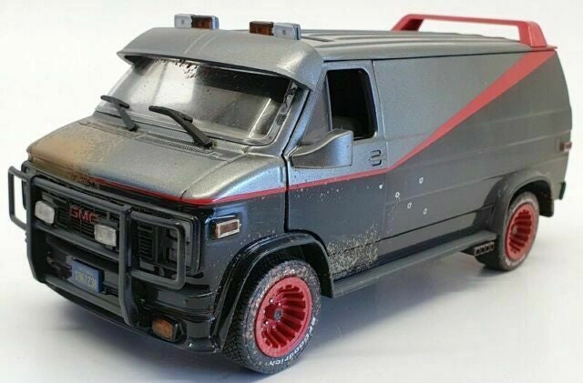 The A-Team's Iconic 1983 GMC Van 1:24 Diecast Model Car